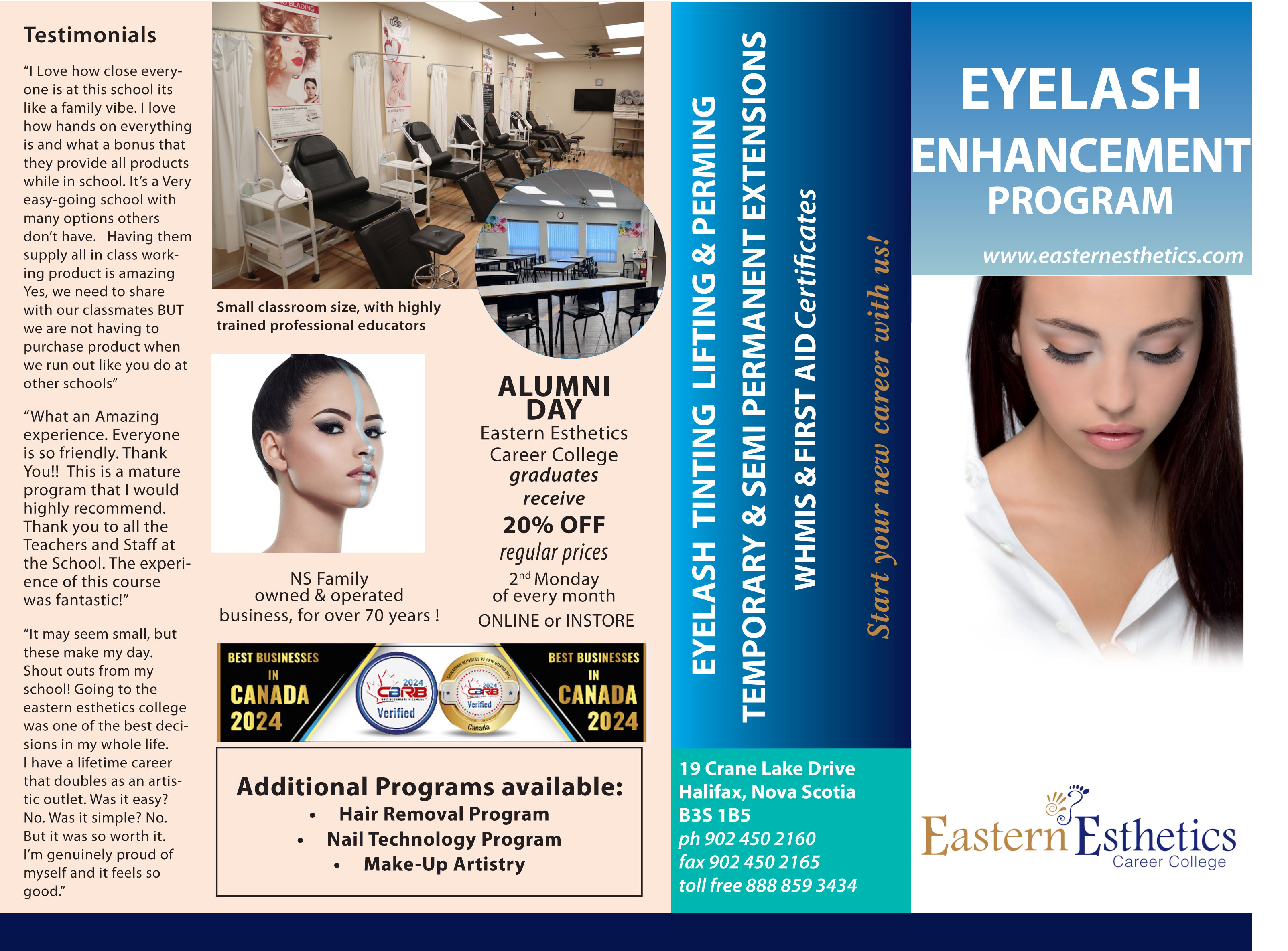 Eyelash Enhancement Brochure 2025